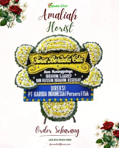 Papan Bunga Duka di Cemagi