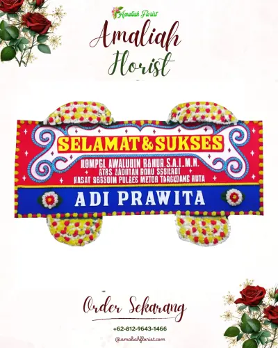 Karangan Bunga Ucapan Selamat di Cemagi